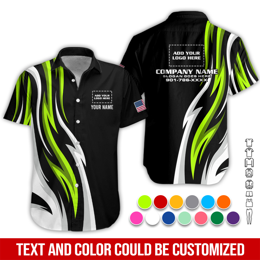 Custom Company Brand Uniform Shirt – Custom Name, - photo 3