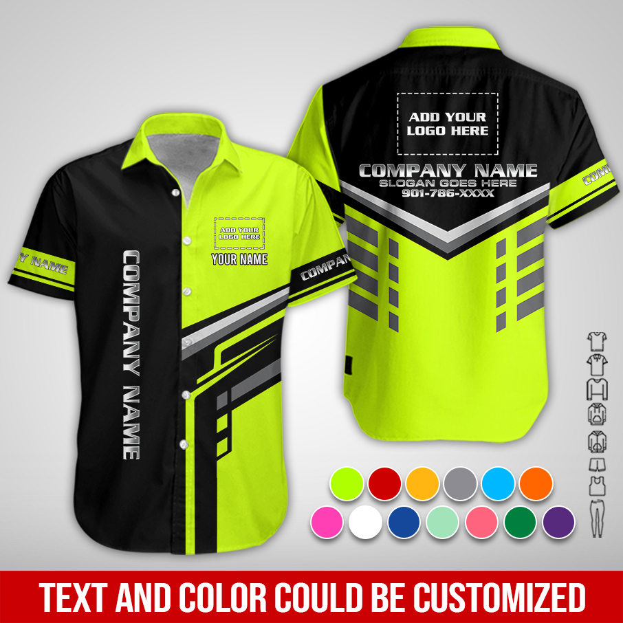 Custom Company Brand Uniform Shirt – Custom Name, - photo 3