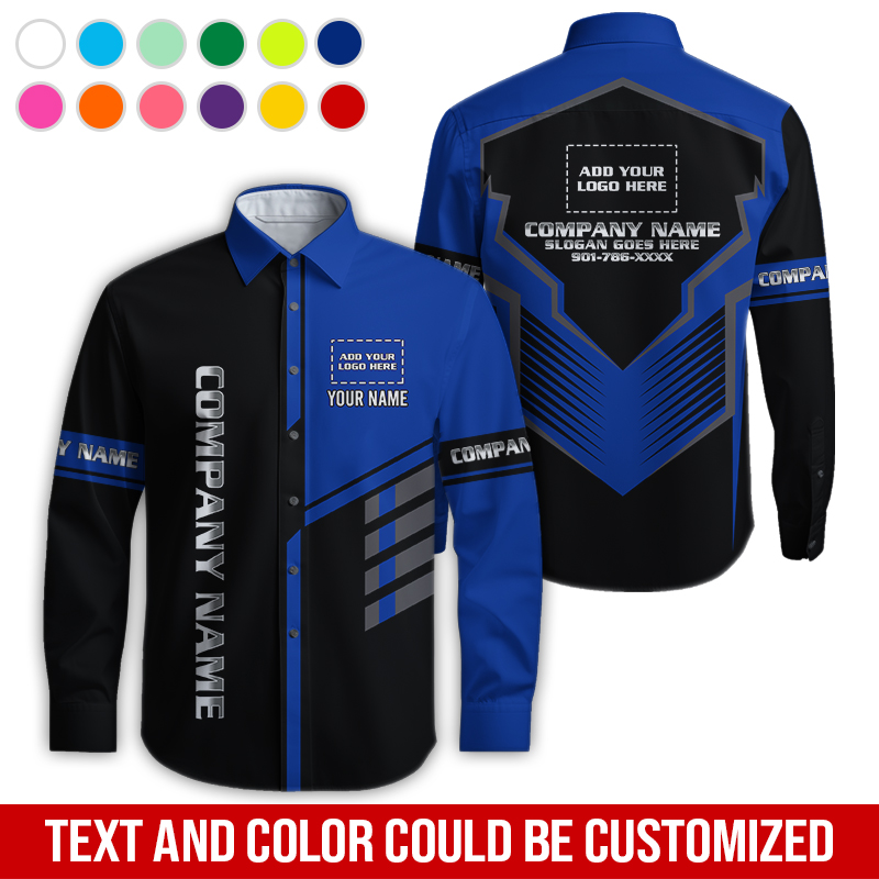 6126336-custom-company-brand-uniform-shirt-personalized-name-logo-colors-da35-111.jpg Custom Company Brand Uniform Shirt – Custom Name, - photo 111