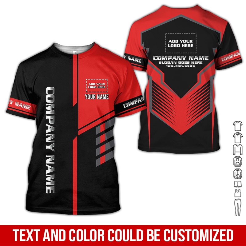 6126336-custom-company-brand-uniform-shirt-personalized-name-logo-colors-da35-14.jpg Custom Company Brand Uniform Shirt – Custom Name, - photo 14