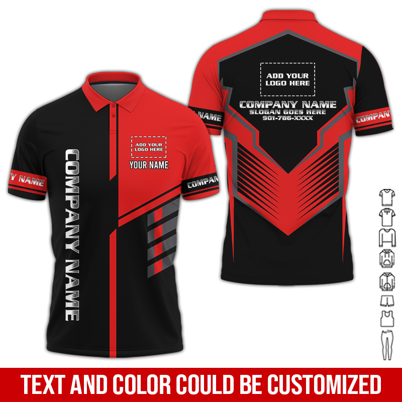 6126336-custom-company-brand-uniform-shirt-personalized-name-logo-colors-da35-15.jpg Custom Company Brand Uniform Shirt – Custom Name, - photo 15