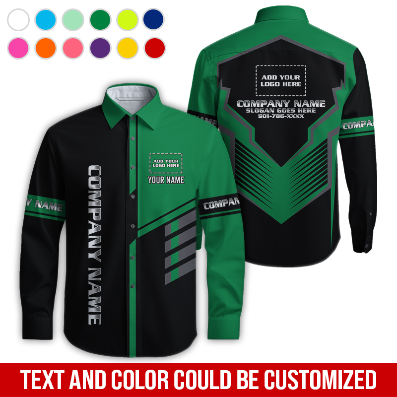 6126336-custom-company-brand-uniform-shirt-personalized-name-logo-colors-da35-150.jpg Custom Company Brand Uniform Shirt – Custom Name, - photo 150