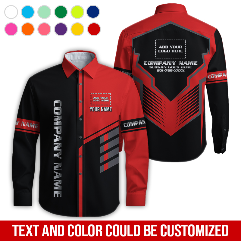 6126336-custom-company-brand-uniform-shirt-personalized-name-logo-colors-da35-20.jpg Custom Company Brand Uniform Shirt – Custom Name, - photo 20