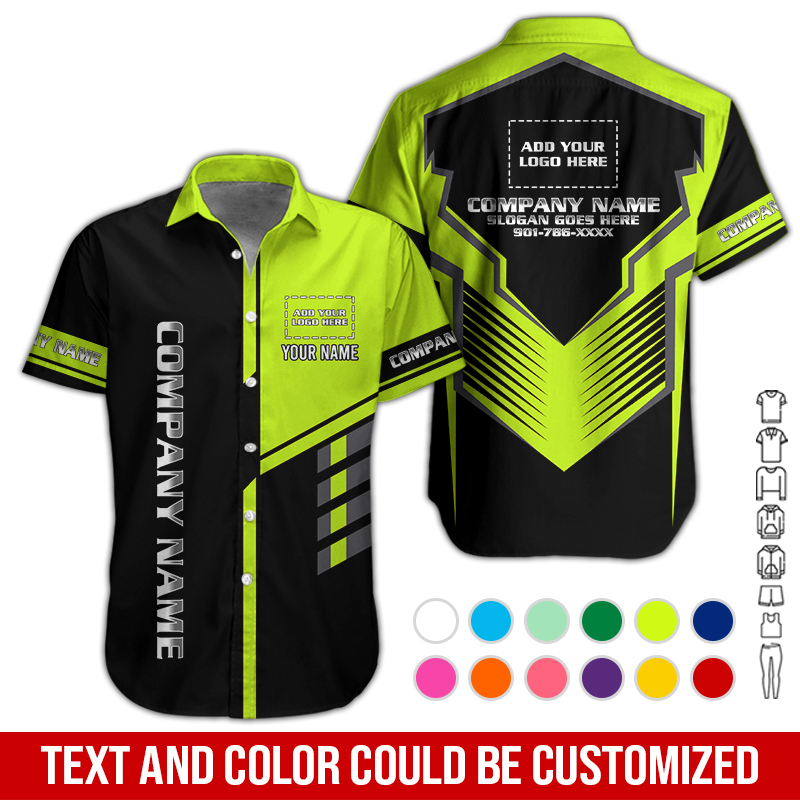 6126336-custom-company-brand-uniform-shirt-personalized-name-logo-colors-da35-3.jpg Custom Company Brand Uniform Shirt – Custom Name, - photo 3