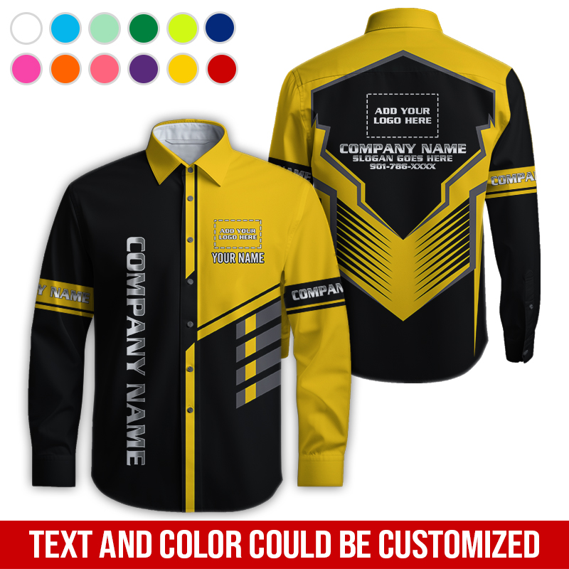 6126336-custom-company-brand-uniform-shirt-personalized-name-logo-colors-da35-33.jpg Custom Company Brand Uniform Shirt – Custom Name, - photo 33