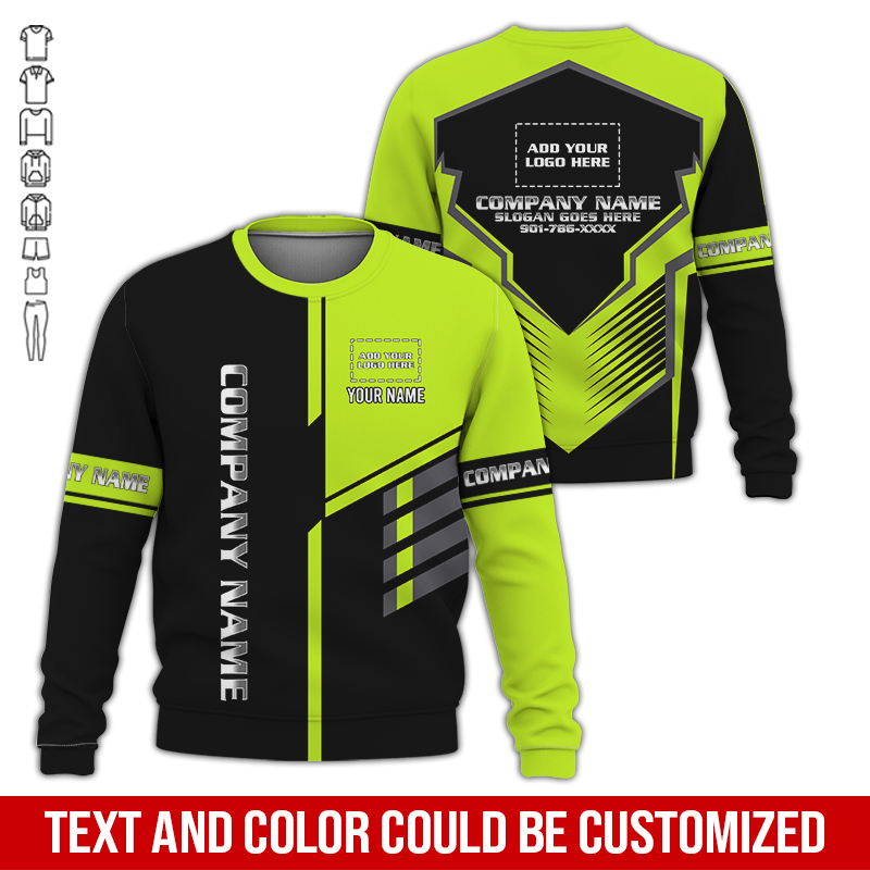 6126336-custom-company-brand-uniform-shirt-personalized-name-logo-colors-da35-4.jpg Custom Company Brand Uniform Shirt – Custom Name, - photo 4