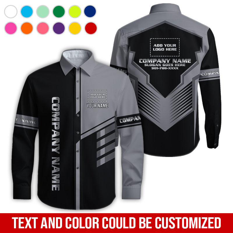 6126336-custom-company-brand-uniform-shirt-personalized-name-logo-colors-da35-46.jpg Custom Company Brand Uniform Shirt – Custom Name, - photo 46