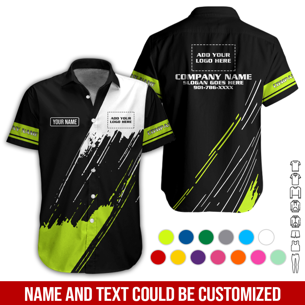 Custom Company Brand Uniform Shirt – Custom Name, - photo 3
