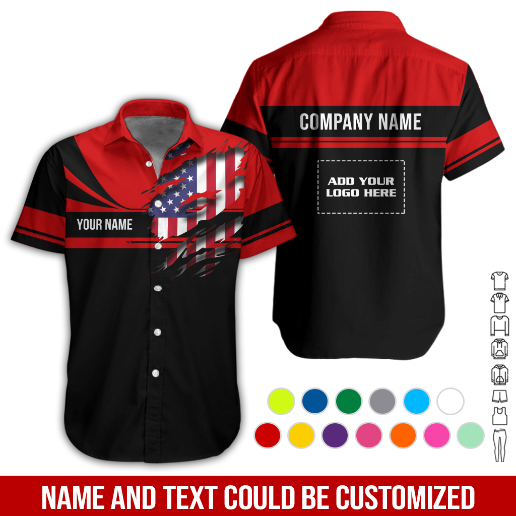6130338-personalized-name-work-uniforms-3d-all-over-printed-clothes-gl183-12.jpg Custom Work Uniforms 3D Hoodie - photo 12