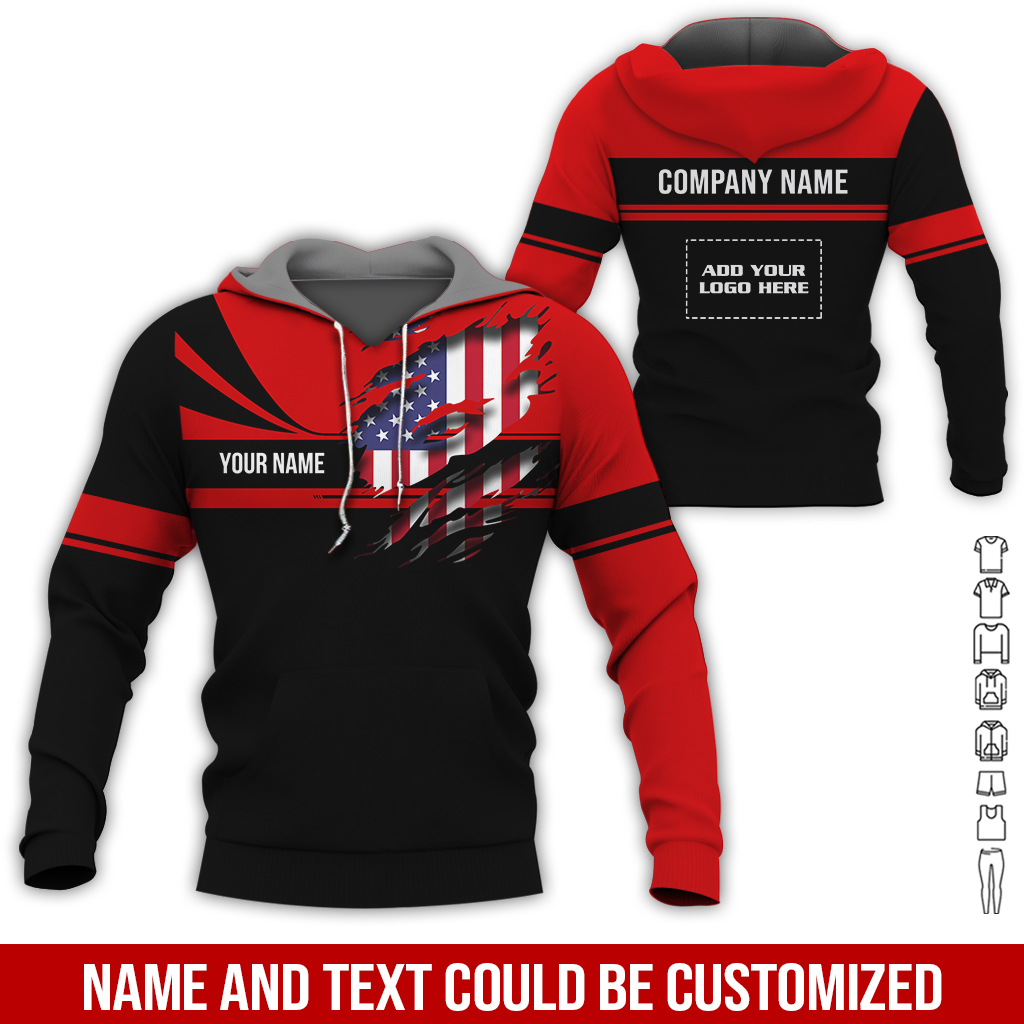 6130338-personalized-name-work-uniforms-3d-all-over-printed-clothes-gl183-14.jpg Custom Work Uniforms 3D Hoodie - photo 14
