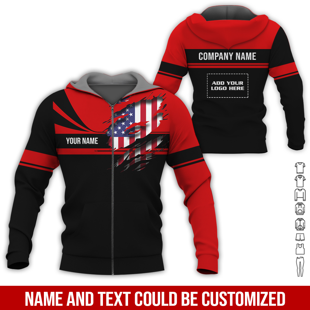 6130338-personalized-name-work-uniforms-3d-all-over-printed-clothes-gl183-15.jpg Custom Work Uniforms 3D Hoodie - photo 15