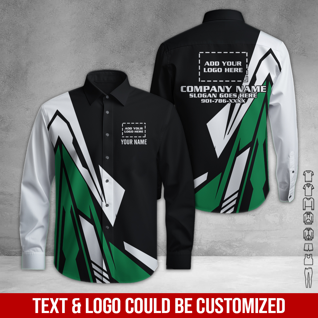 6131761-custom-company-brand-uniform-shirt-personalized-name-logo-colors-pc490-106.jpg Custom Company Brand Uniform Shirt – Custom Name, - photo 106