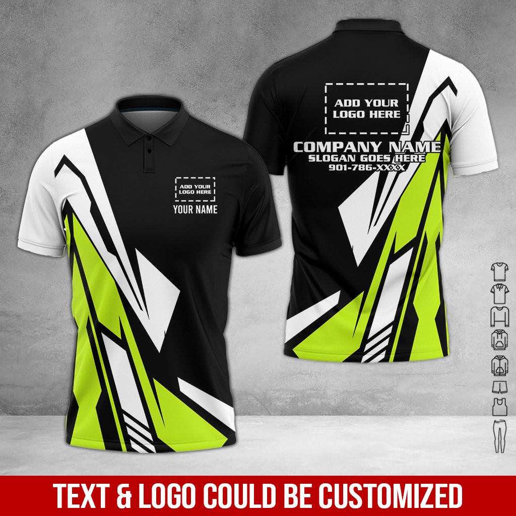 6131761-custom-company-brand-uniform-shirt-personalized-name-logo-colors-pc490-2.jpg Custom Company Brand Uniform Shirt – Custom Name, - photo 2