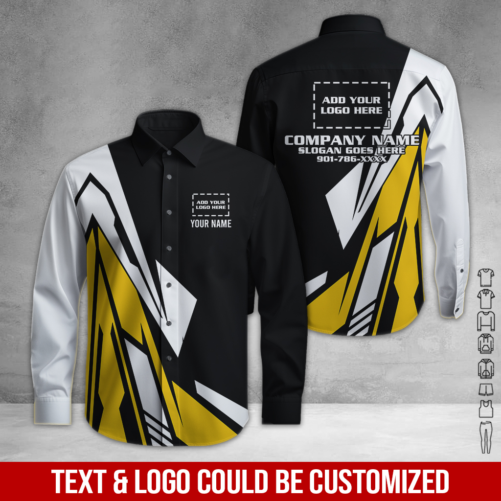 6131761-custom-company-brand-uniform-shirt-personalized-name-logo-colors-pc490-25.jpg Custom Company Brand Uniform Shirt – Custom Name, - photo 25