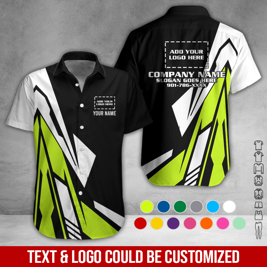 Custom Company Brand Uniform Shirt – Custom Name, - photo 3