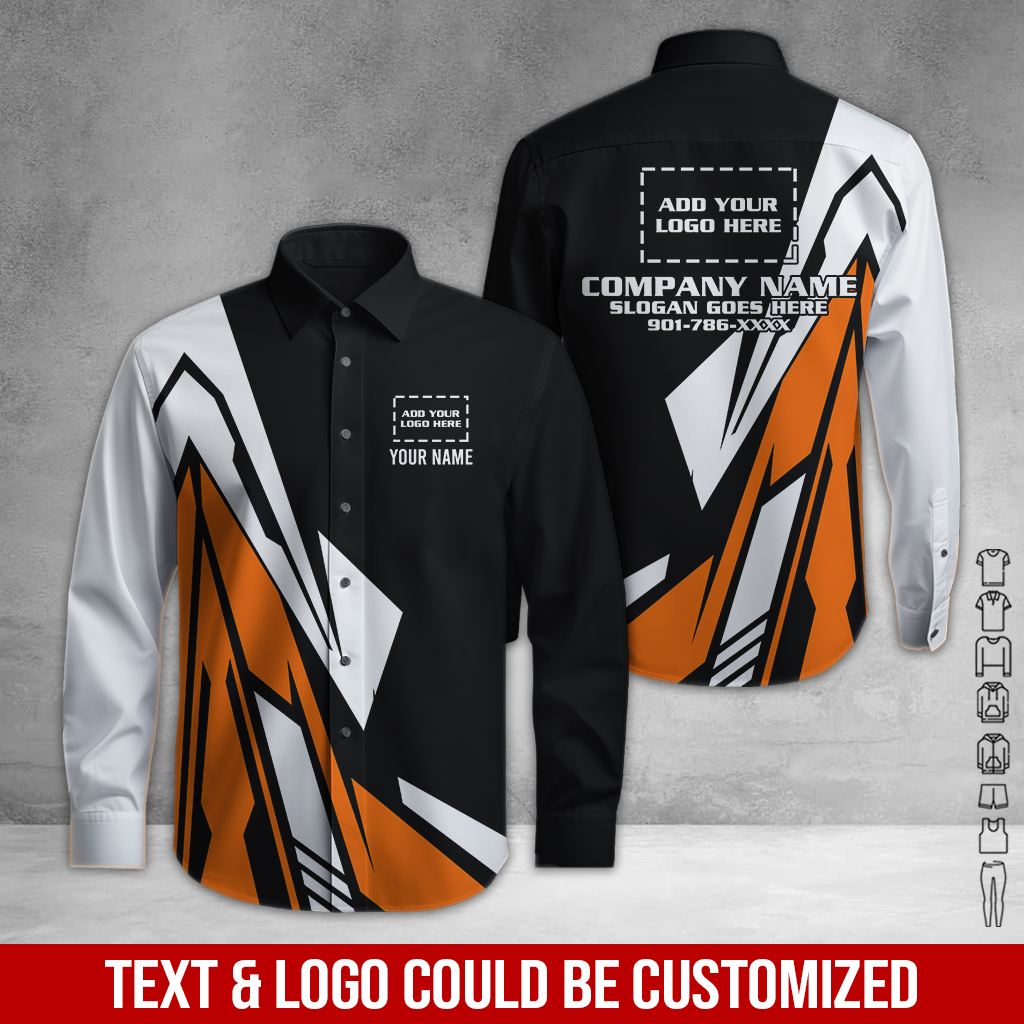 6131761-custom-company-brand-uniform-shirt-personalized-name-logo-colors-pc490-52.jpg Custom Company Brand Uniform Shirt – Custom Name, - photo 52