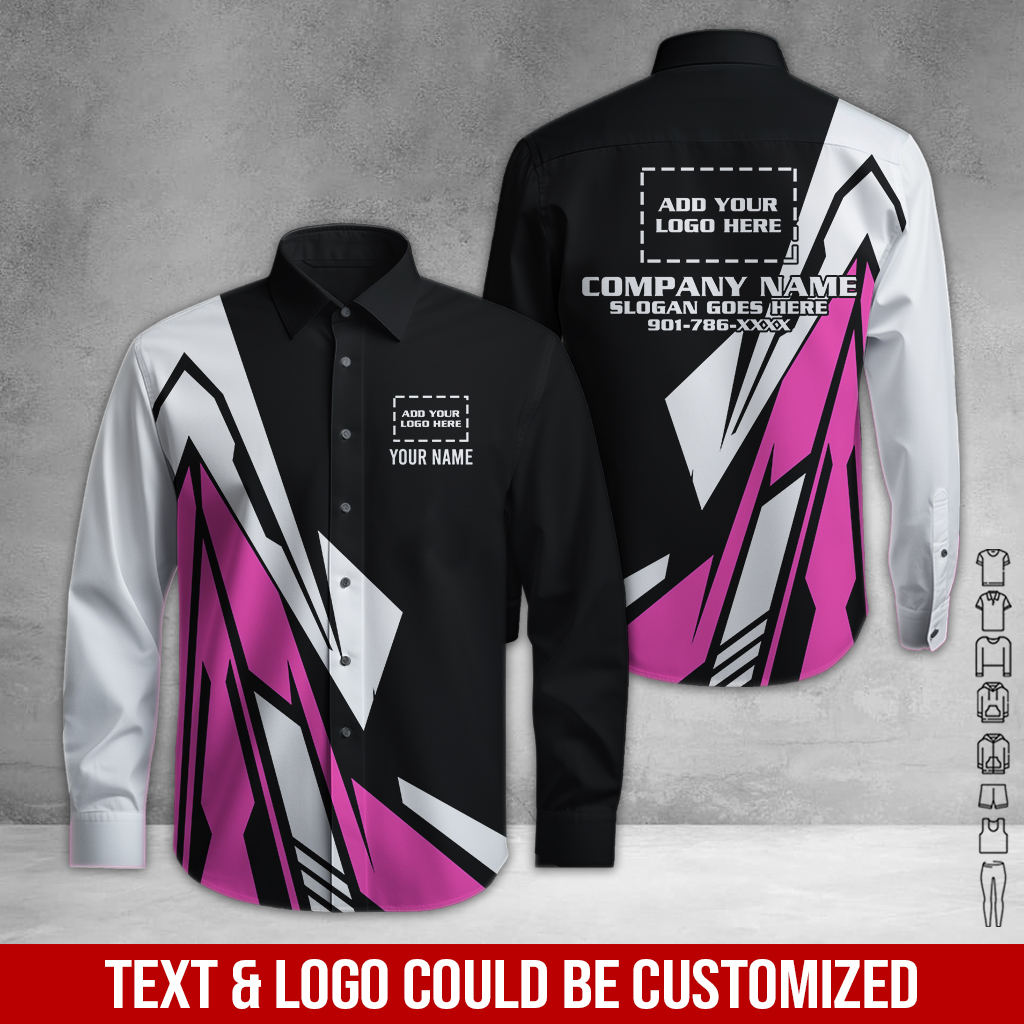 6131761-custom-company-brand-uniform-shirt-personalized-name-logo-colors-pc490-61.jpg Custom Company Brand Uniform Shirt – Custom Name, - photo 61