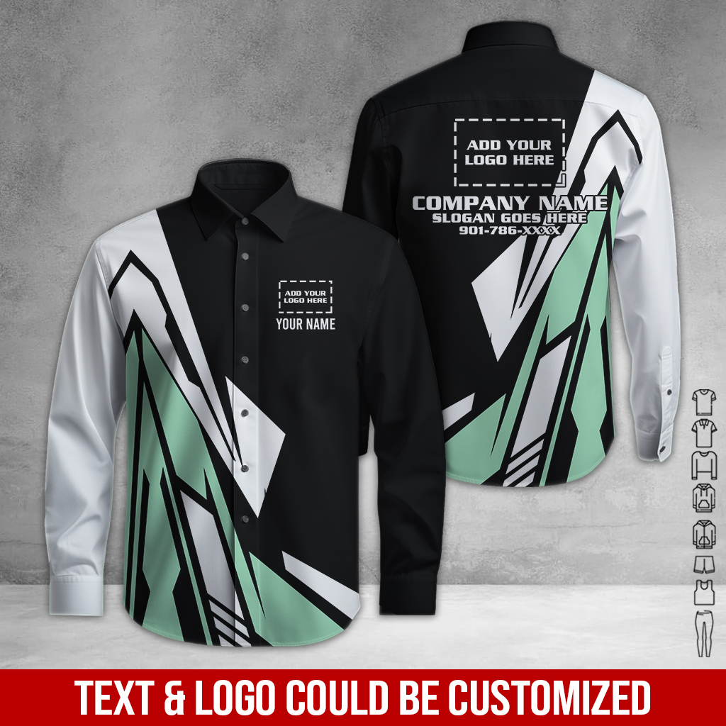 6131761-custom-company-brand-uniform-shirt-personalized-name-logo-colors-pc490-88.jpg Custom Company Brand Uniform Shirt – Custom Name, - photo 88