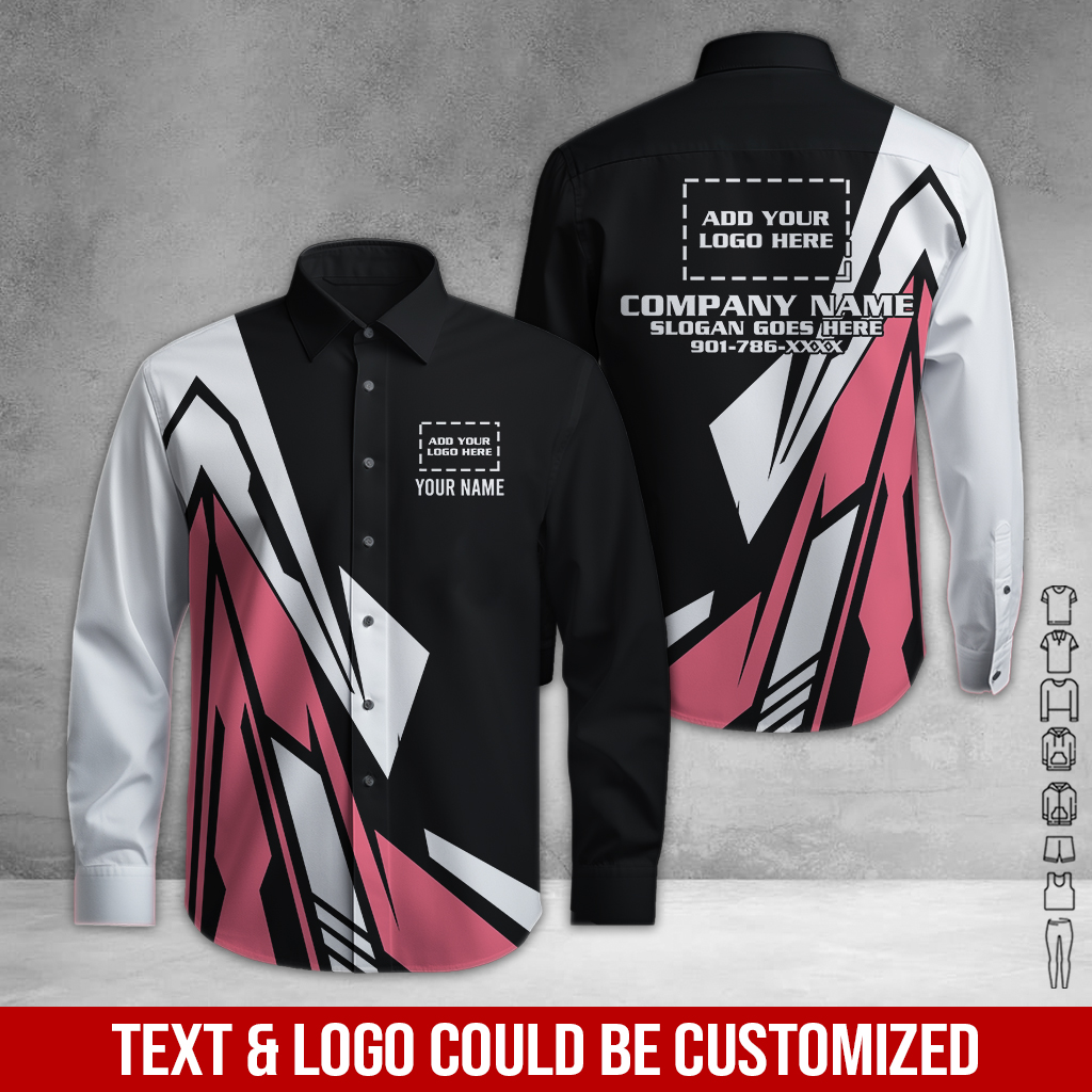 6131761-custom-company-brand-uniform-shirt-personalized-name-logo-colors-pc490-97.jpg Custom Company Brand Uniform Shirt – Custom Name, - photo 97