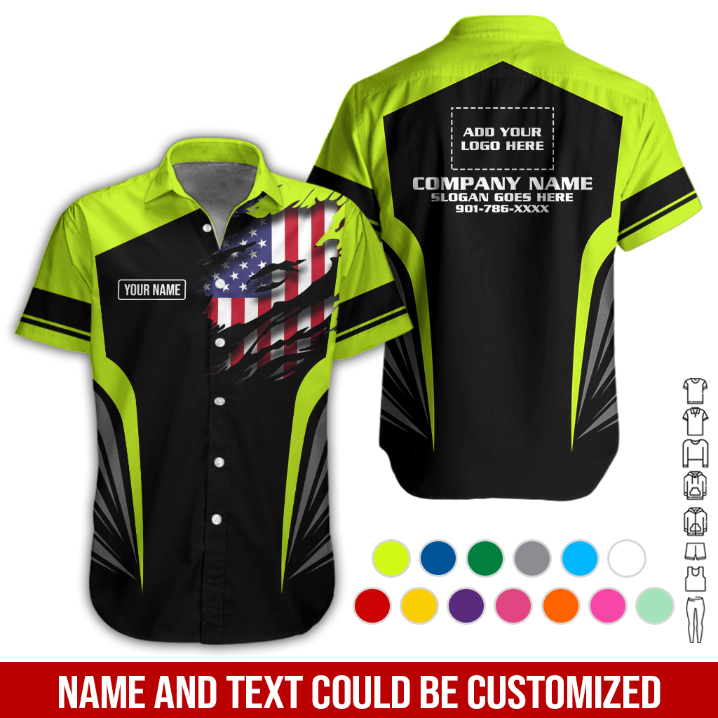Custom Workwear Shirt – Add Your Logo & - photo 3