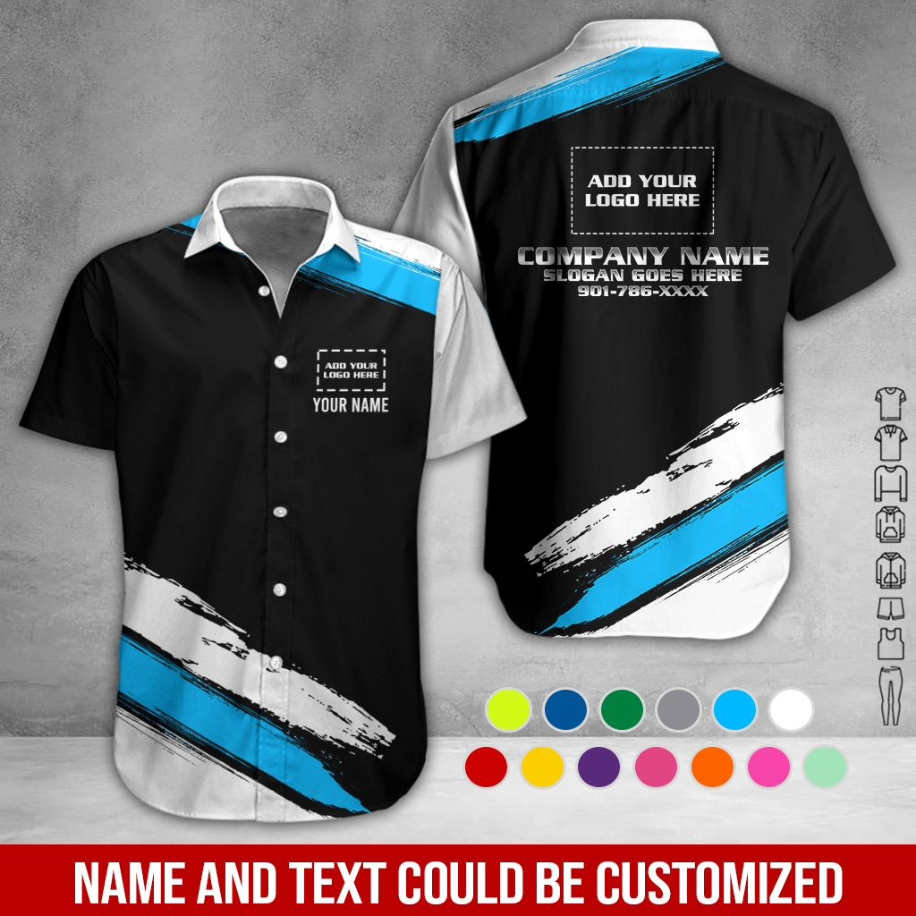 Custom Company Brand Uniform Shirt – Custom Name, - photo 39