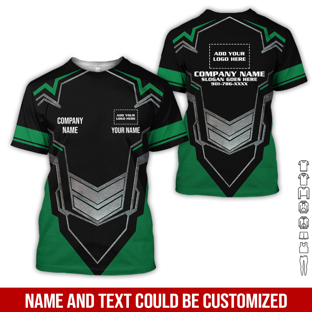 6135364-custom-company-brand-uniform-shirt-personalized-name-logo-colors-gl189-100.jpg Custom Company Brand Uniform Shirt – Custom Name, - photo 100