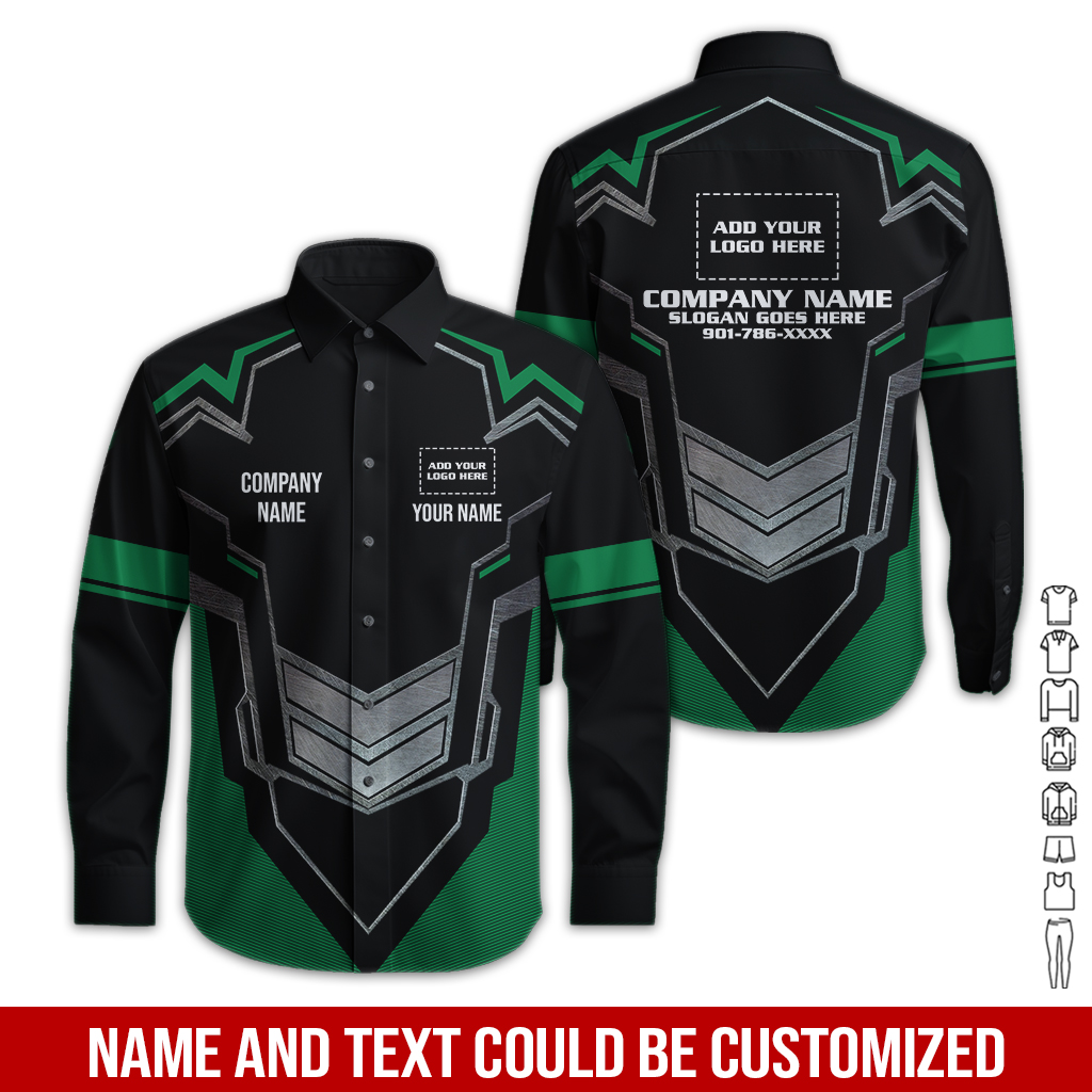 6135364-custom-company-brand-uniform-shirt-personalized-name-logo-colors-gl189-106.jpg Custom Company Brand Uniform Shirt – Custom Name, - photo 106