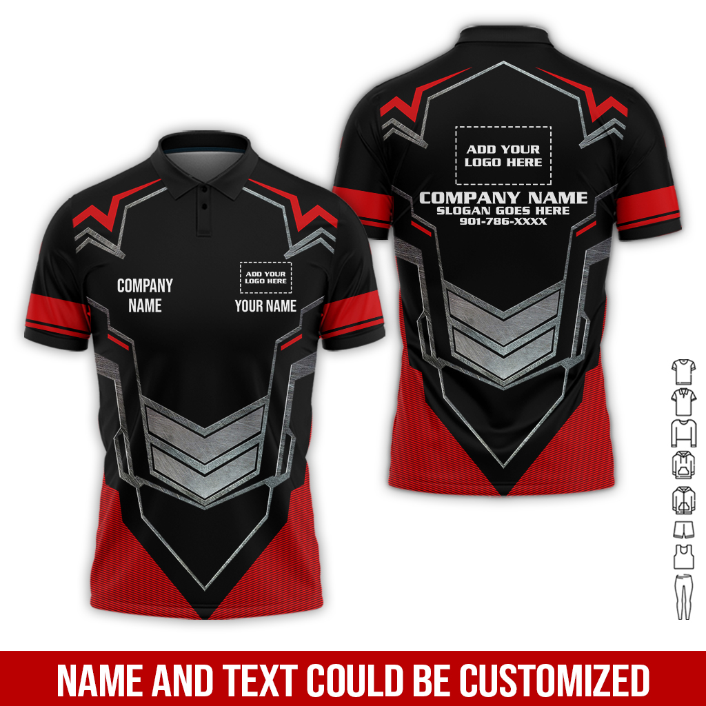 6135364-custom-company-brand-uniform-shirt-personalized-name-logo-colors-gl189-11.jpg Custom Company Brand Uniform Shirt – Custom Name, - photo 11