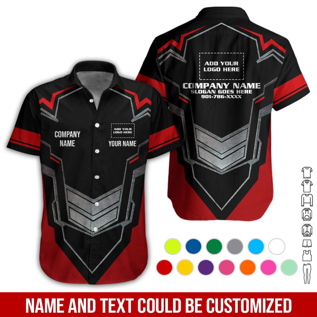 6135364-custom-company-brand-uniform-shirt-personalized-name-logo-colors-gl189-12.jpg Custom Company Brand Uniform Shirt – Custom Name, - photo 12