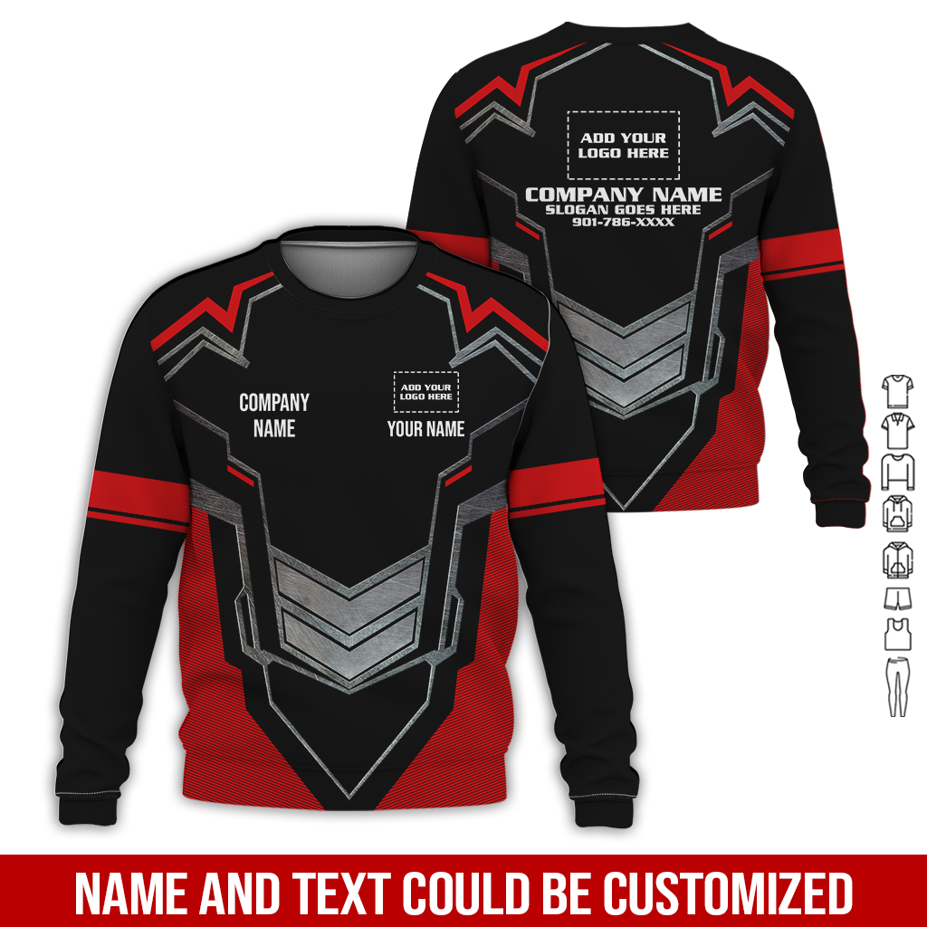6135364-custom-company-brand-uniform-shirt-personalized-name-logo-colors-gl189-13.jpg Custom Company Brand Uniform Shirt – Custom Name, - photo 13