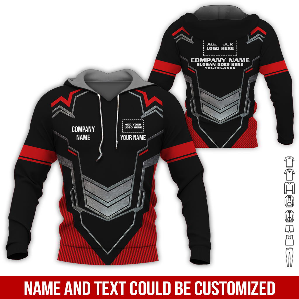 6135364-custom-company-brand-uniform-shirt-personalized-name-logo-colors-gl189-14.jpg Custom Company Brand Uniform Shirt – Custom Name, - photo 14