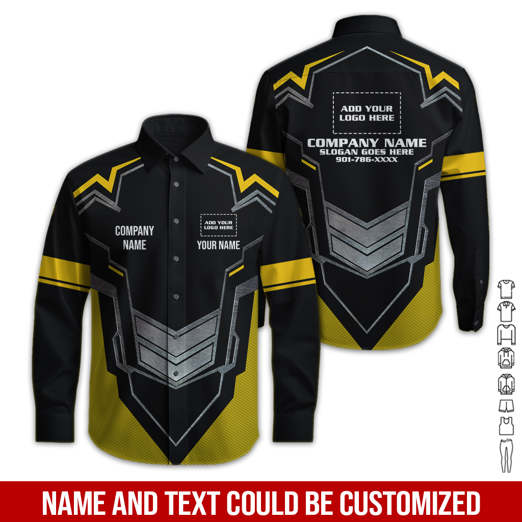 6135364-custom-company-brand-uniform-shirt-personalized-name-logo-colors-gl189-25.jpg Custom Company Brand Uniform Shirt – Custom Name, - photo 25
