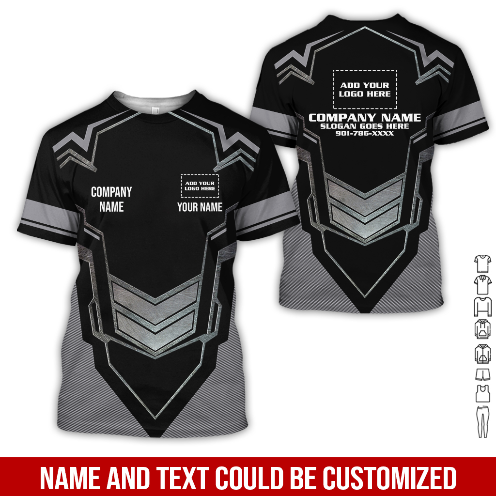 6135364-custom-company-brand-uniform-shirt-personalized-name-logo-colors-gl189-28.jpg Custom Company Brand Uniform Shirt – Custom Name, - photo 28