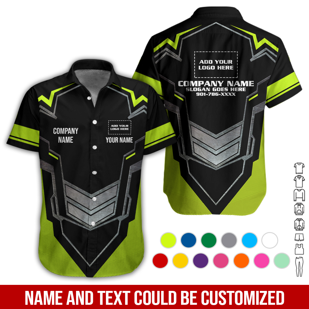Custom Company Brand Uniform Shirt – Custom Name, - photo 3