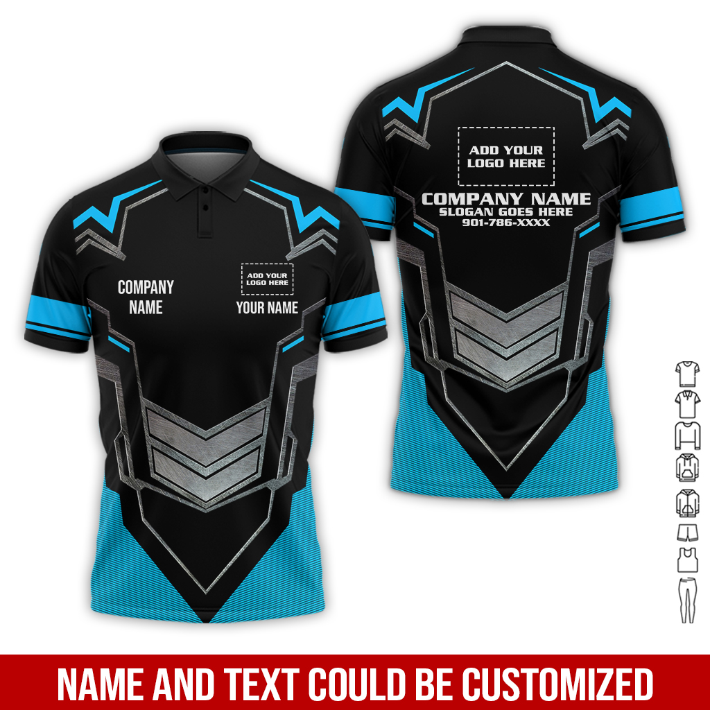 6135364-custom-company-brand-uniform-shirt-personalized-name-logo-colors-gl189-38.jpg Custom Company Brand Uniform Shirt – Custom Name, - photo 38