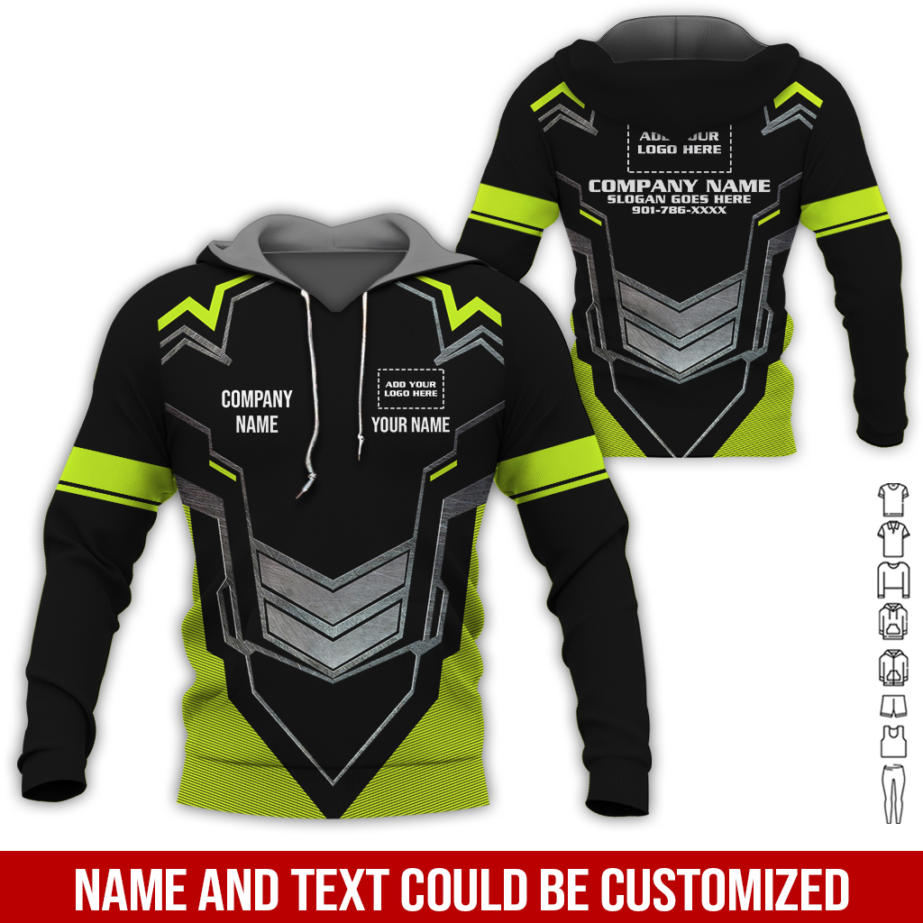6135364-custom-company-brand-uniform-shirt-personalized-name-logo-colors-gl189-5.jpg Custom Company Brand Uniform Shirt – Custom Name, - photo 5