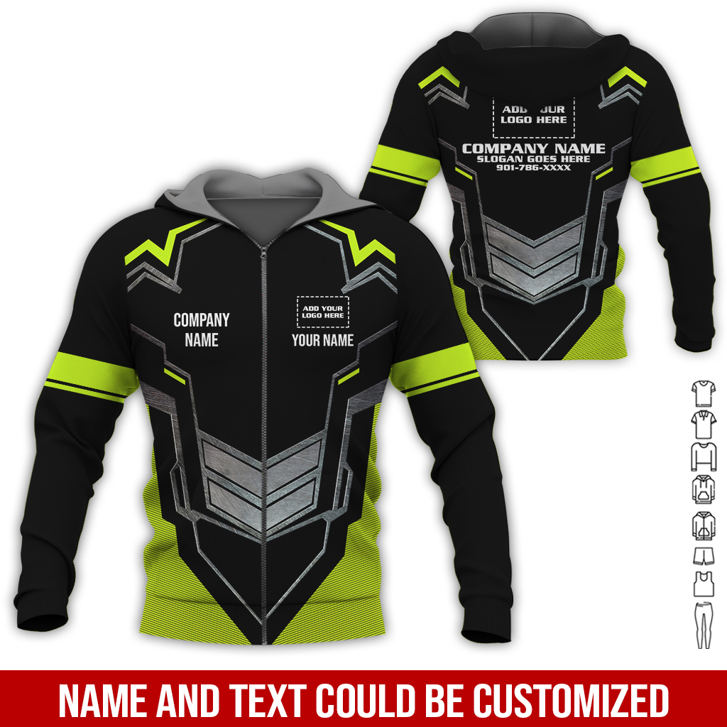 6135364-custom-company-brand-uniform-shirt-personalized-name-logo-colors-gl189-6.jpg Custom Company Brand Uniform Shirt – Custom Name, - photo 6