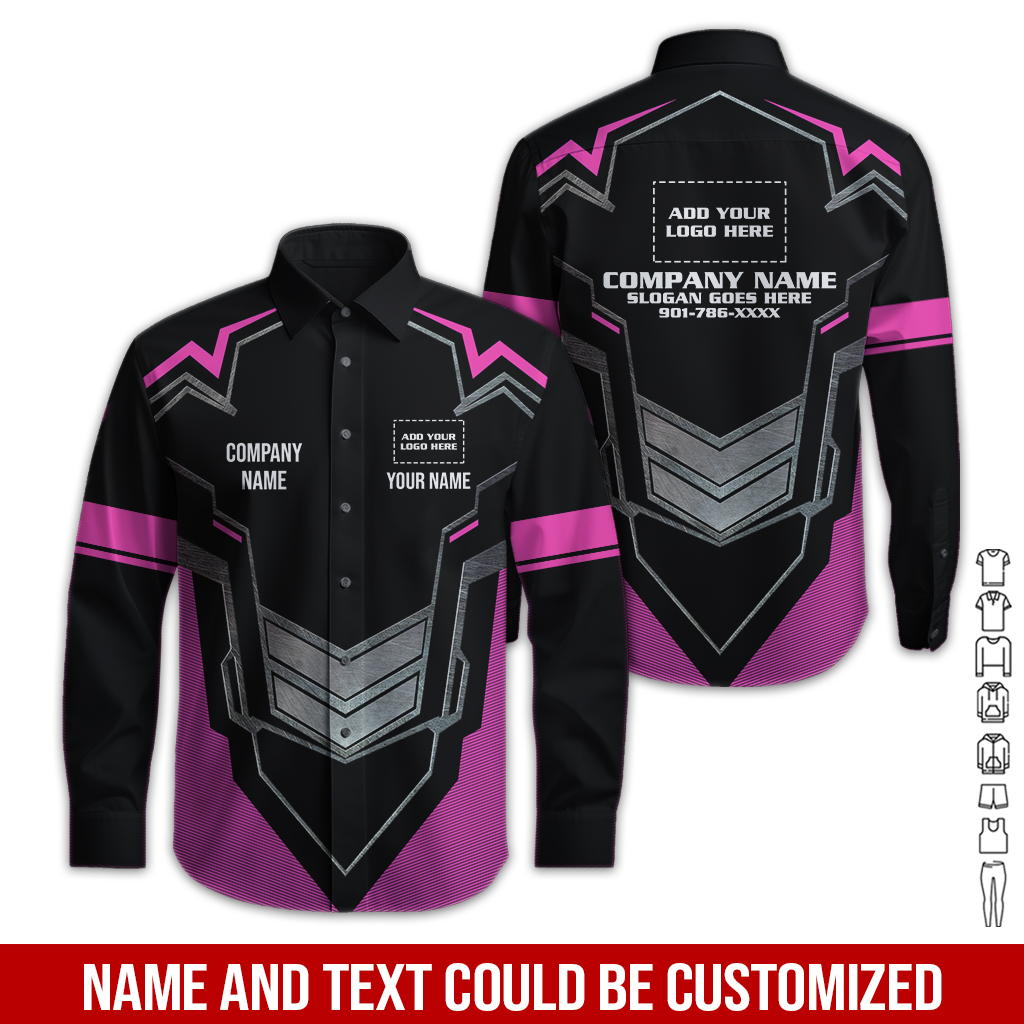 6135364-custom-company-brand-uniform-shirt-personalized-name-logo-colors-gl189-61.jpg Custom Company Brand Uniform Shirt – Custom Name, - photo 61