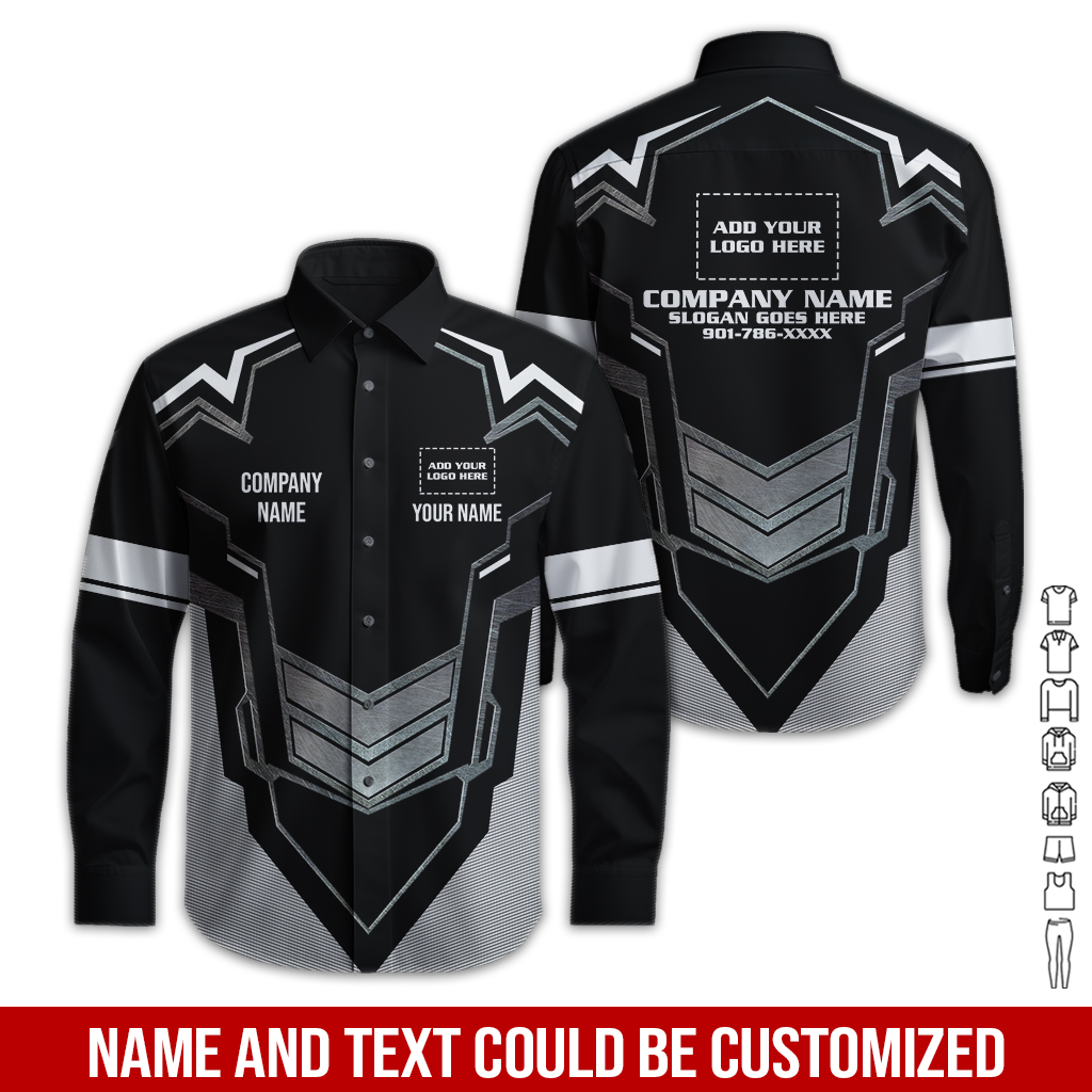 6135364-custom-company-brand-uniform-shirt-personalized-name-logo-colors-gl189-70.jpg Custom Company Brand Uniform Shirt – Custom Name, - photo 70