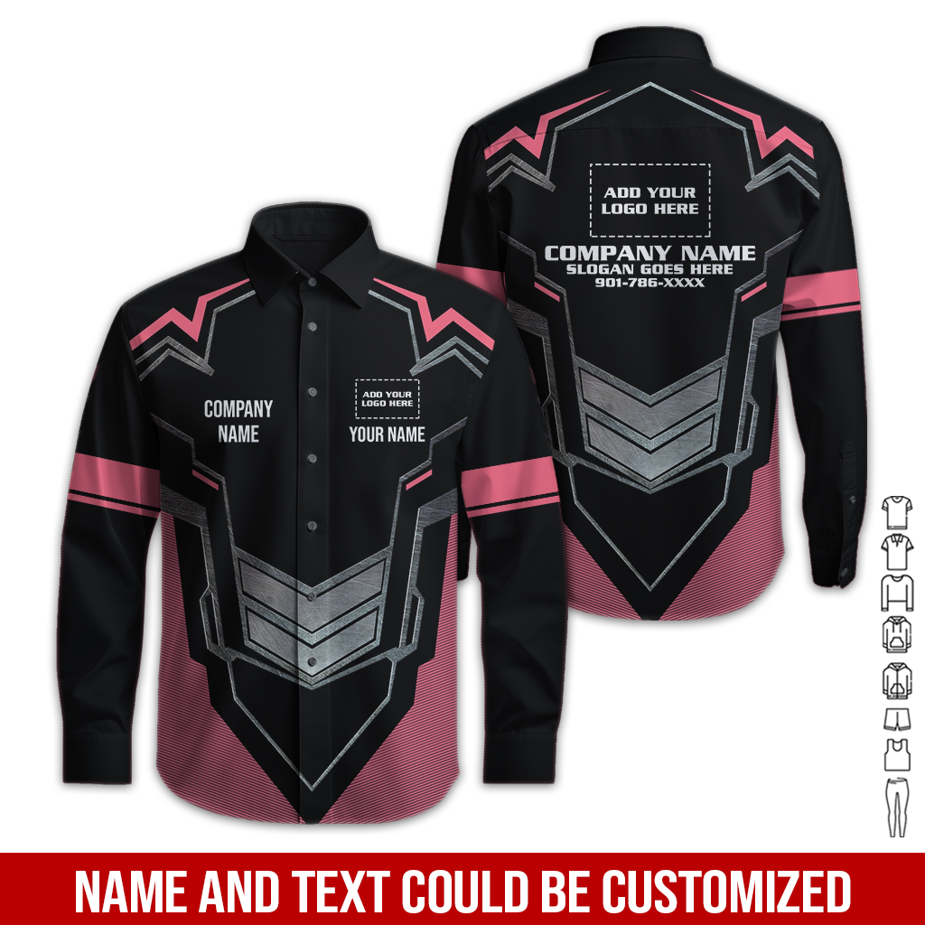6135364-custom-company-brand-uniform-shirt-personalized-name-logo-colors-gl189-97.jpg Custom Company Brand Uniform Shirt – Custom Name, - photo 97