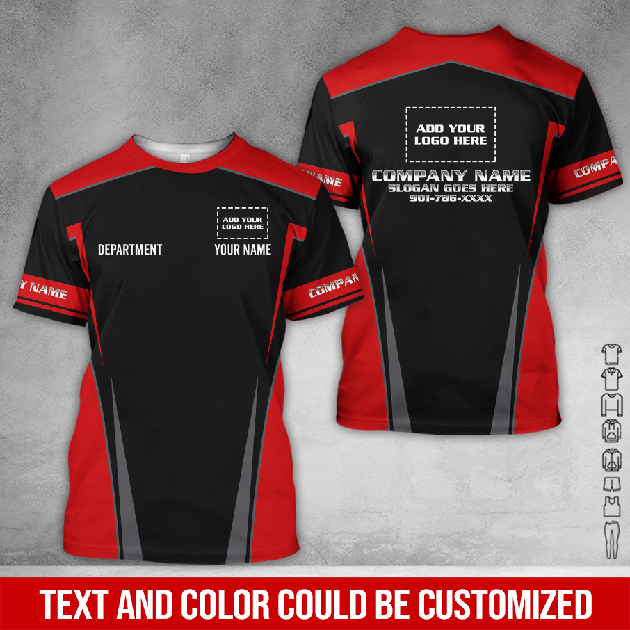 6138059-custom-company-brand-uniform-shirt-personalized-name-logo-colors-am989-10.jpg Custom Company Brand Uniform Shirt – Custom Name, - photo 10