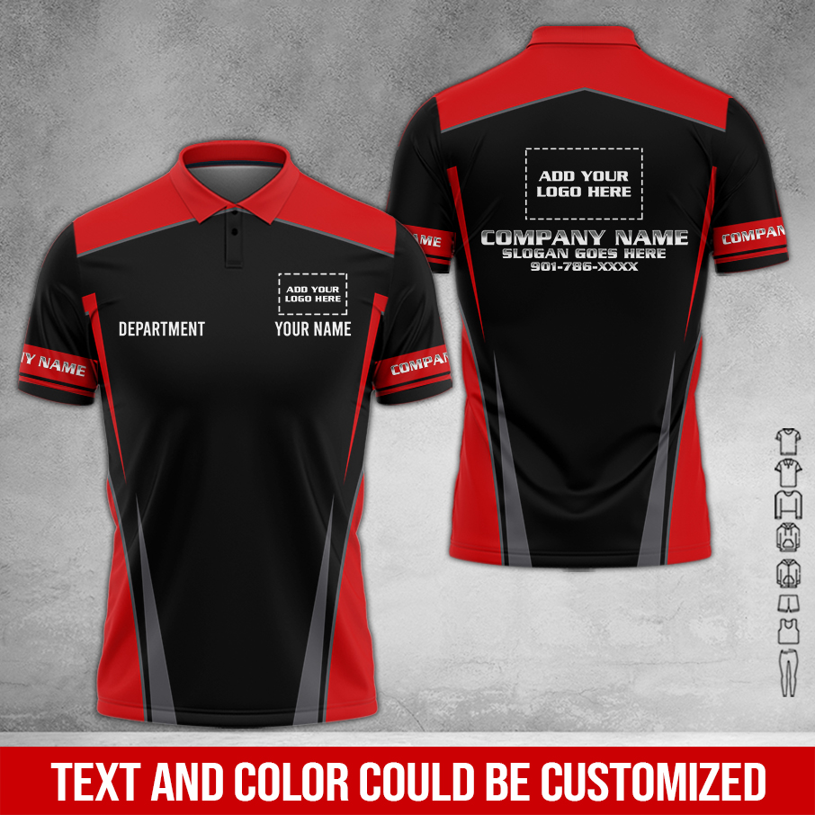6138059-custom-company-brand-uniform-shirt-personalized-name-logo-colors-am989-11.jpg Custom Company Brand Uniform Shirt – Custom Name, - photo 11