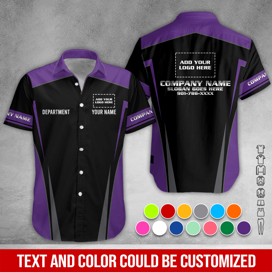 6138059-custom-company-brand-uniform-shirt-personalized-name-logo-colors-am989-111.jpg Custom Company Brand Uniform Shirt – Custom Name, - photo 111