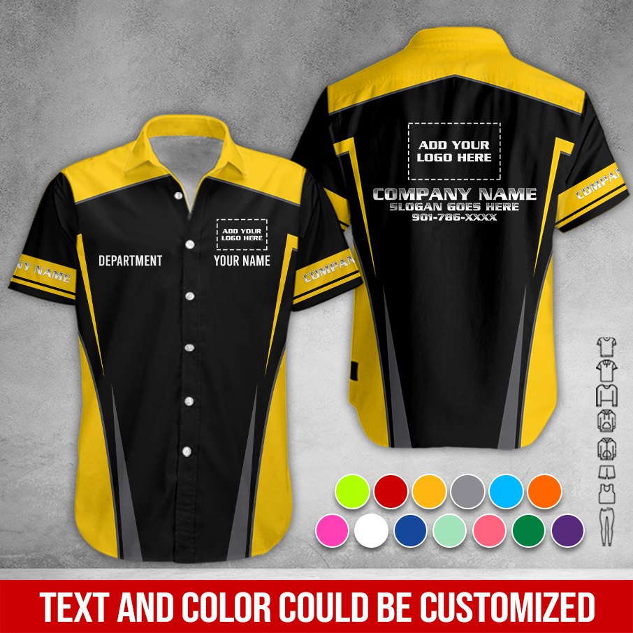 6138059-custom-company-brand-uniform-shirt-personalized-name-logo-colors-am989-21.jpg Custom Company Brand Uniform Shirt – Custom Name, - photo 21