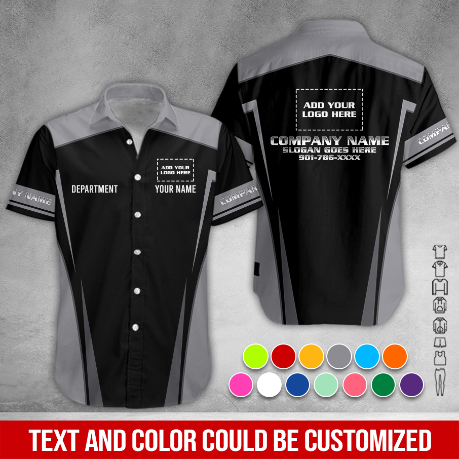 6138059-custom-company-brand-uniform-shirt-personalized-name-logo-colors-am989-30.jpg Custom Company Brand Uniform Shirt – Custom Name, - photo 30