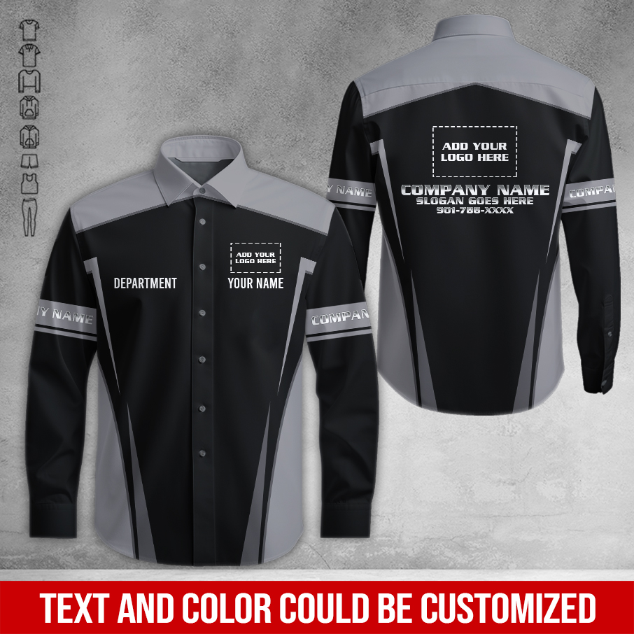 6138059-custom-company-brand-uniform-shirt-personalized-name-logo-colors-am989-34.jpg Custom Company Brand Uniform Shirt – Custom Name, - photo 34