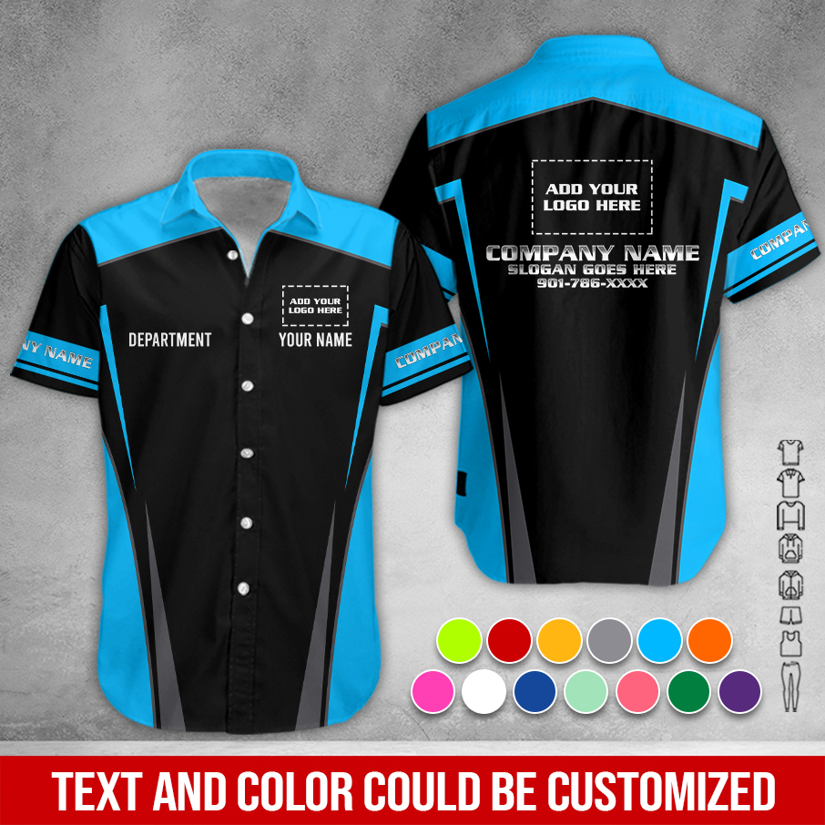 6138059-custom-company-brand-uniform-shirt-personalized-name-logo-colors-am989-39.jpg Custom Company Brand Uniform Shirt – Custom Name, - photo 39