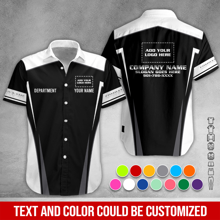 6138059-custom-company-brand-uniform-shirt-personalized-name-logo-colors-am989-66.jpg Custom Company Brand Uniform Shirt – Custom Name, - photo 66