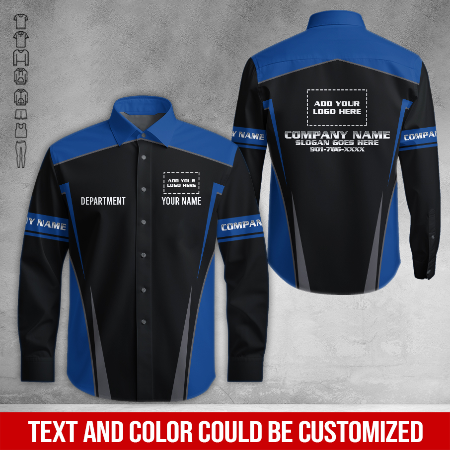 6138059-custom-company-brand-uniform-shirt-personalized-name-logo-colors-am989-79.jpg Custom Company Brand Uniform Shirt – Custom Name, - photo 79