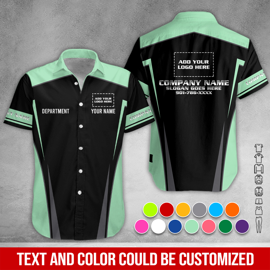 6138059-custom-company-brand-uniform-shirt-personalized-name-logo-colors-am989-84.jpg Custom Company Brand Uniform Shirt – Custom Name, - photo 84